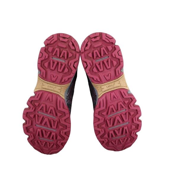 Asics Shoes Womens 8.5 Athletic Trainers Trail Running Gel Venture 7 Active Gray - Picture 10 of 13